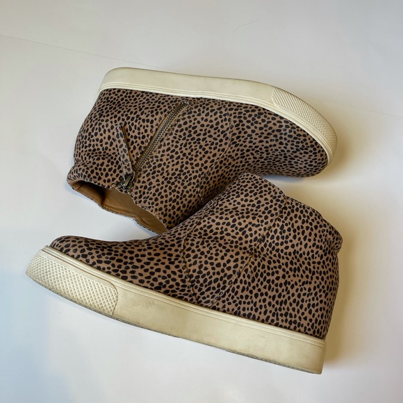 Universal Thread Shoes - universal threads womens booties ankle boots leopard print size 10